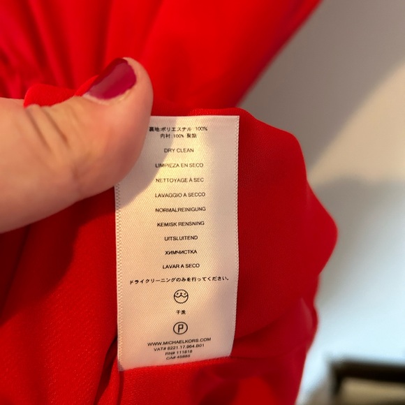 Michael Michael Koors Red shift dress-L - Picture 6 of 6